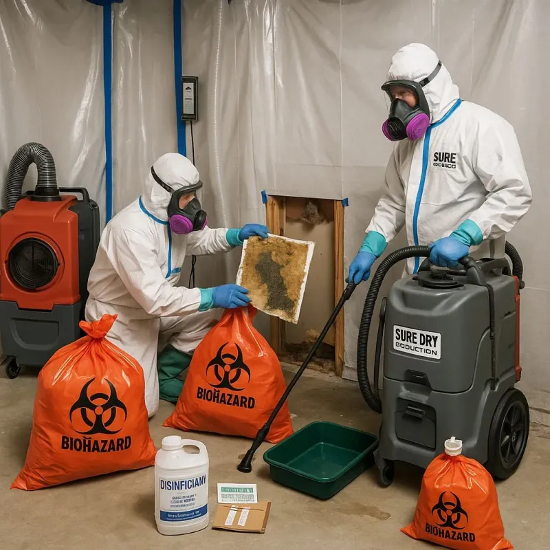 Contaminated Water Handling Protocols process in Hall County, NE